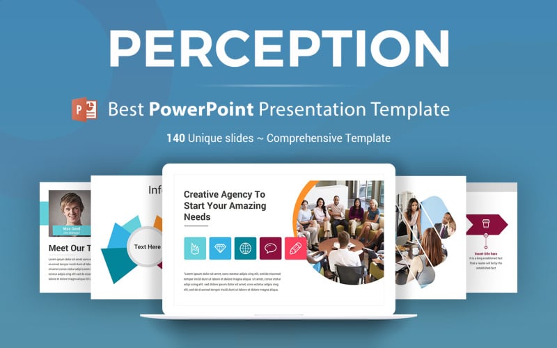 Perception PowerPoint template PowerPoint Template