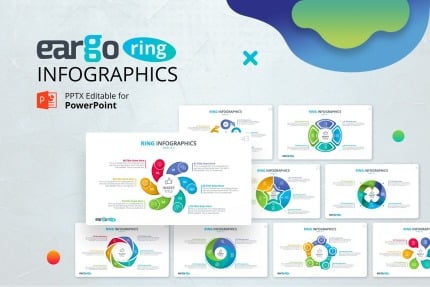 Kit Graphique #151218 Circle Infographic Divers Modles Web - Logo template Preview