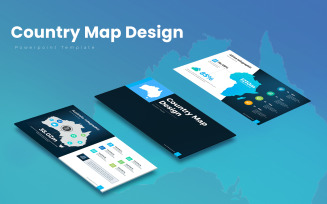 Country Map PowerPoint template