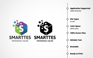 Smarttes S Letter Logo Template