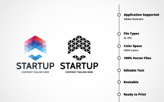 Startup Business Logo Template