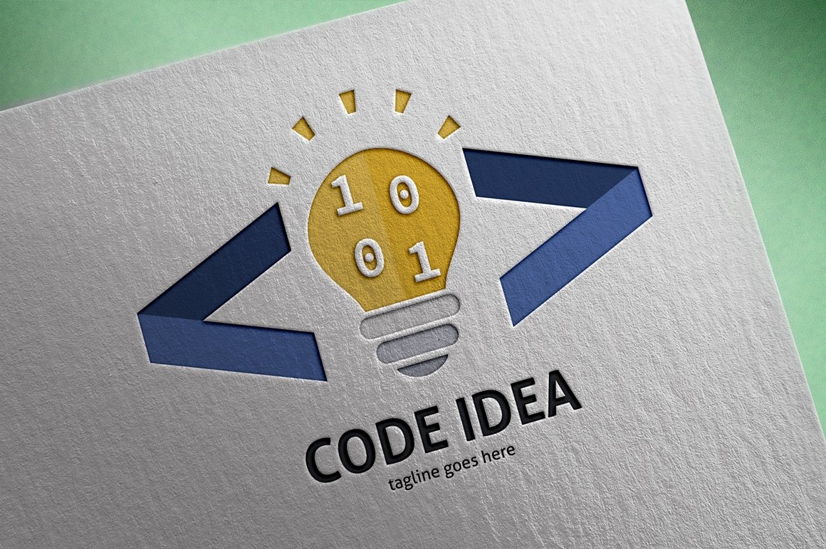 Template #151572 Bulb Code Webdesign Template - Logo template Preview