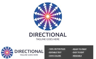 Directional Logo Template