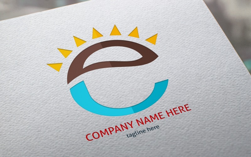 E Sun Logo Template