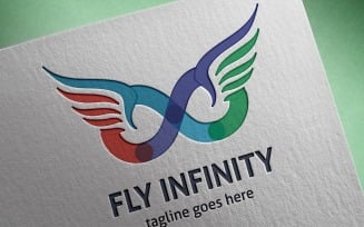 Fly Infinity Logo Template