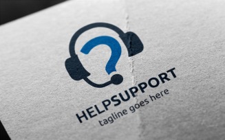 Help Support Logo Template