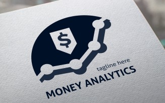 Money Analytics Logo Template