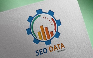 Seo Data Logo Template