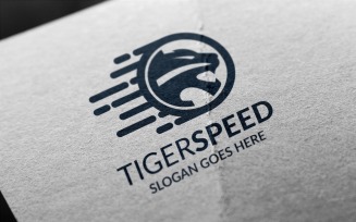 Tiger Speed Logo Template