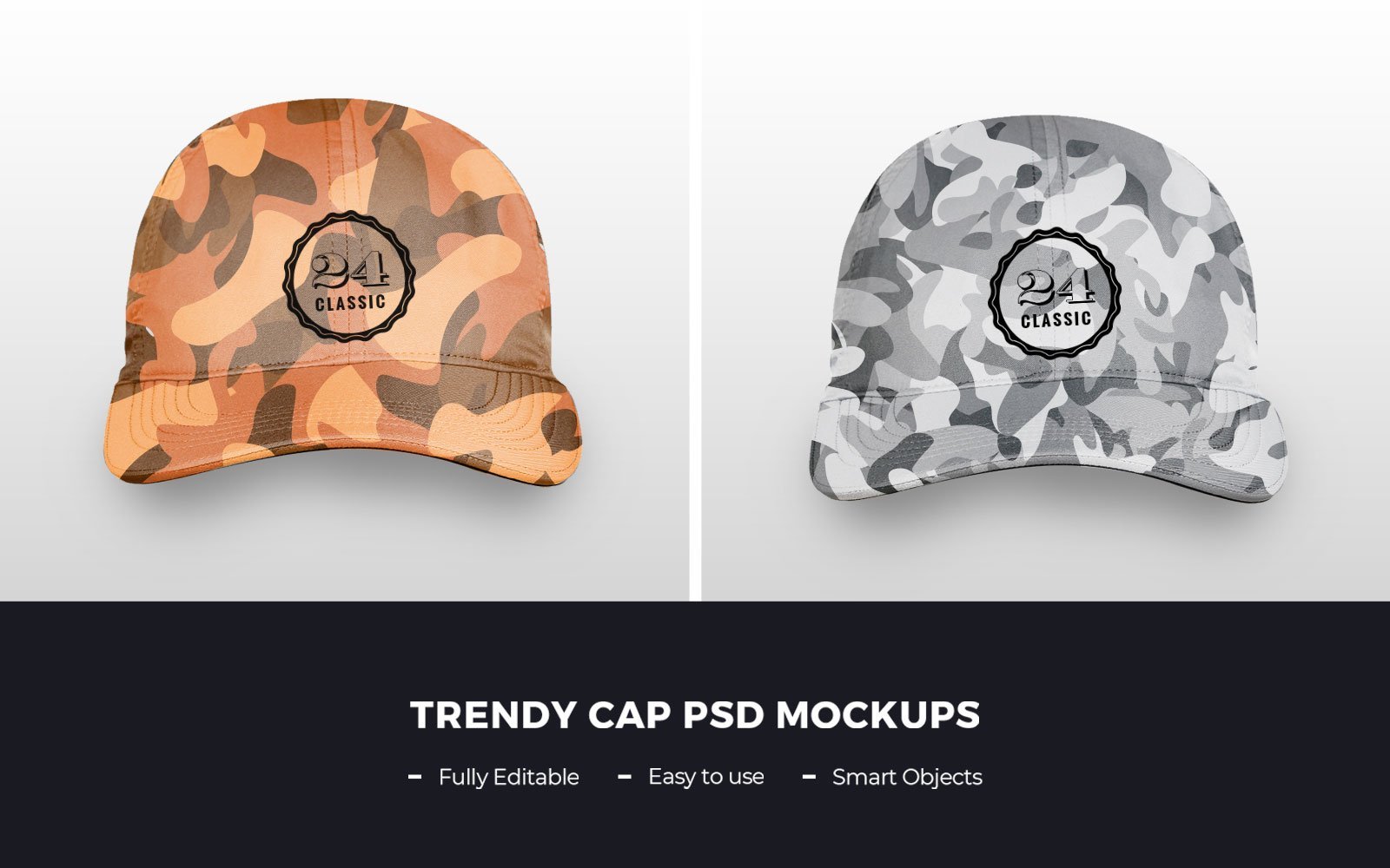 Template #151623 Hat Mockups Webdesign Template - Logo template Preview