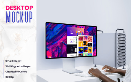 Desktop Product Mockup