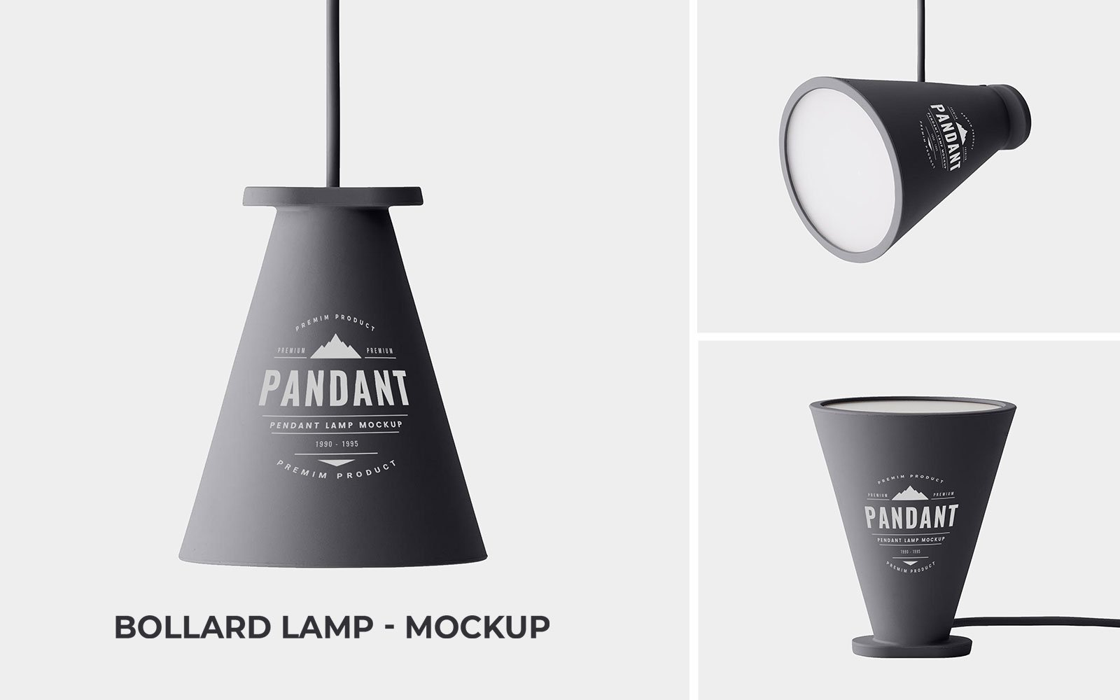 Template #151644 Lamp Mockup Webdesign Template - Logo template Preview