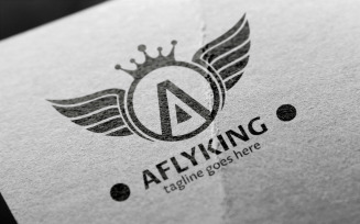 Aflyking (Letter A) Logo Template