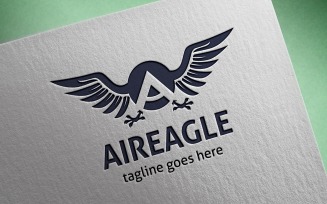 Aireagle (Letter A) Logo Template