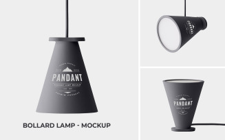 Bollard Lamp product mockup