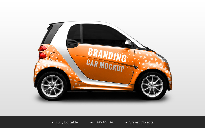 Car Branding product mockup Product Mockup