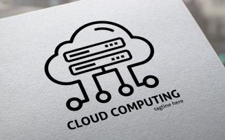 Cloud Computing Logo Template