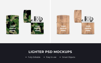 Lighter product mockup