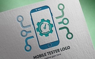 Mobile Tester Logo Template