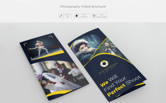 Photography Trifold Brochure - Corporate Identity Template