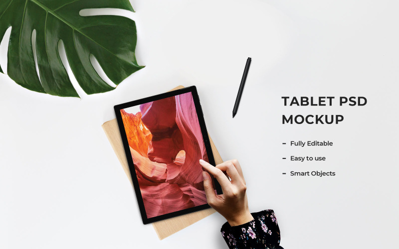 Tablet product mockup Product Mockup