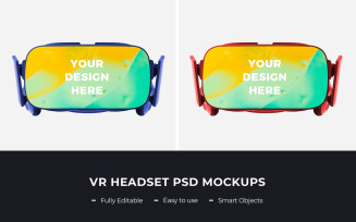 VR Headset product mockup