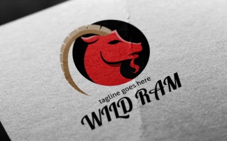 Wild Ram Logo Template