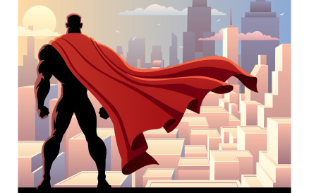 Superhero Watch 2 Illustration