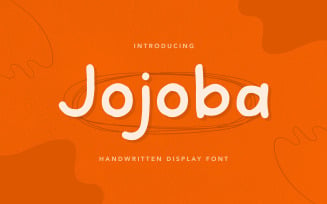 Jojoba - Handwritten Display Font