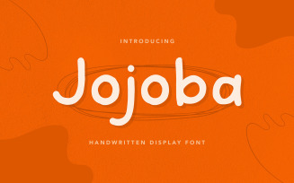 Jojoba - Handwritten Display Font