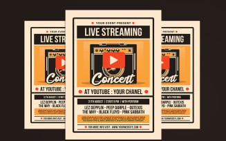 Live Streaming Concert - Corporate Identity Template
