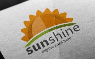Sun Shine Logo Template