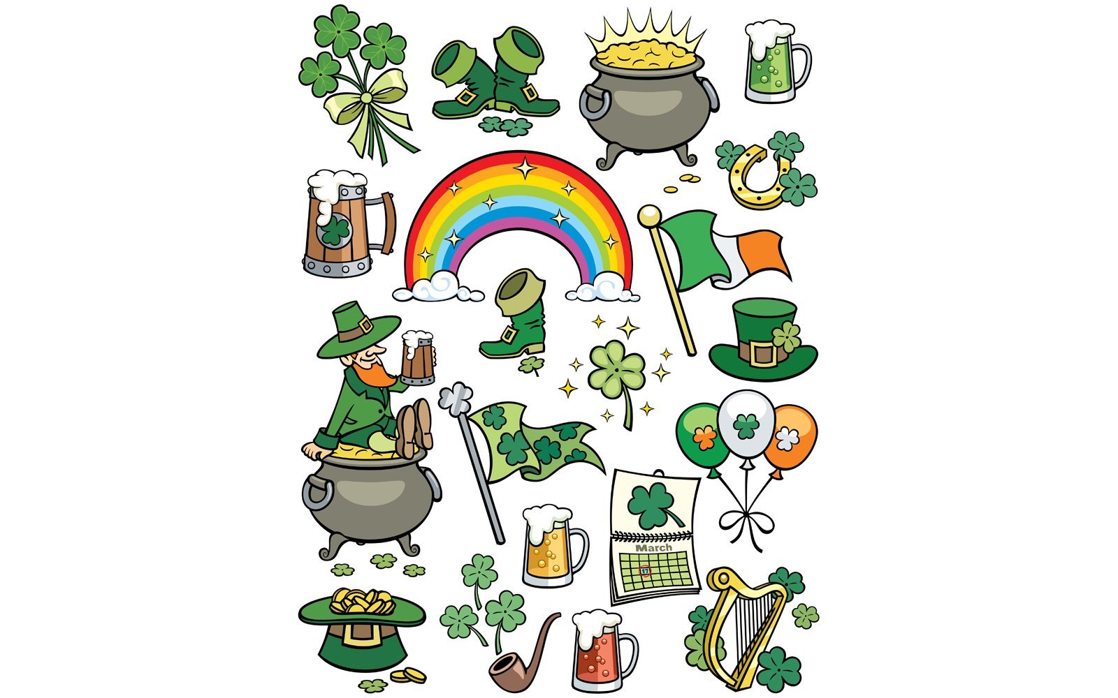 Kit Graphique #151873 St Patricks Divers Modles Web - Logo template Preview