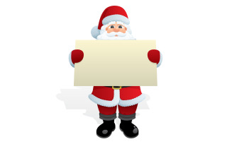 Santa Message - Illustration