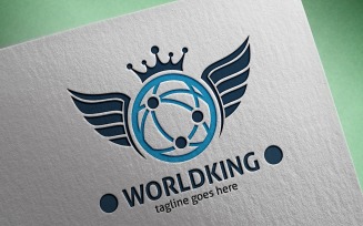 World King Logo Template