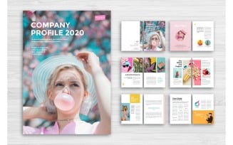 Company Profile Summer Theme - Corporate Identity Template