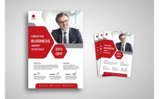Flyer Creative Agency Smart Strategy - Corporate Identity Template
