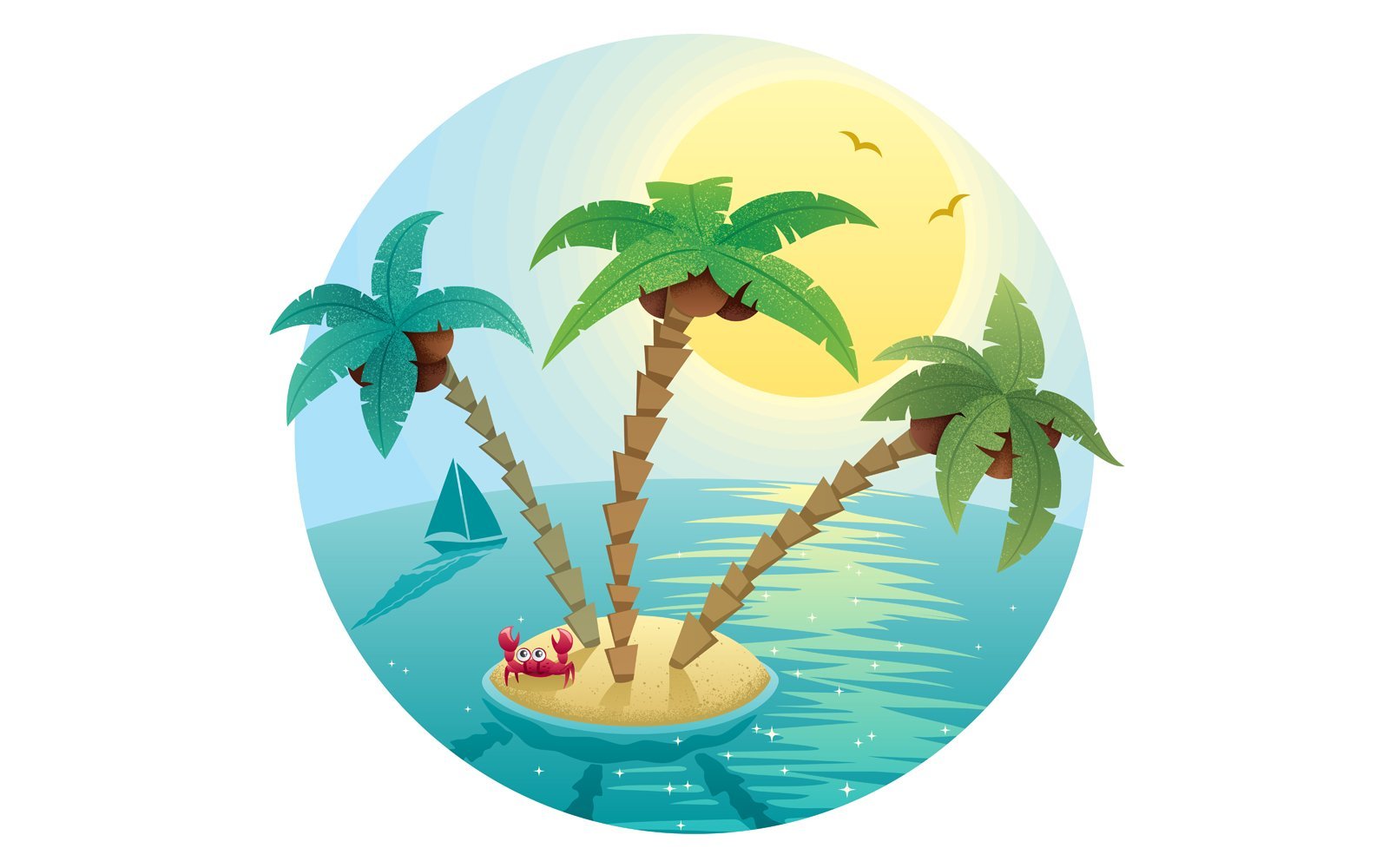 Kit Graphique #152013 Island Tropical Divers Modles Web - Logo template Preview