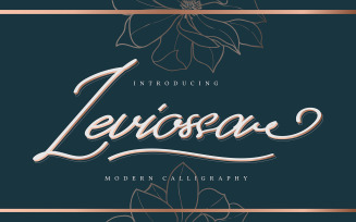 Leviossa | Modern Calligraphy Font