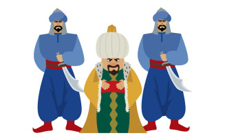 Sultan - Illustration