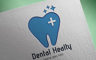 Dental Healty Logo Template