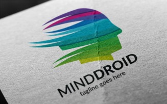 Mind Droid Logo Template