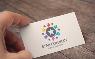 Star Connect Logo Template