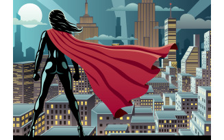Super Heroine Watch 3 - Illustration