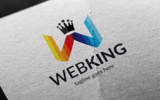 Web King (Letter W) Logo Template
