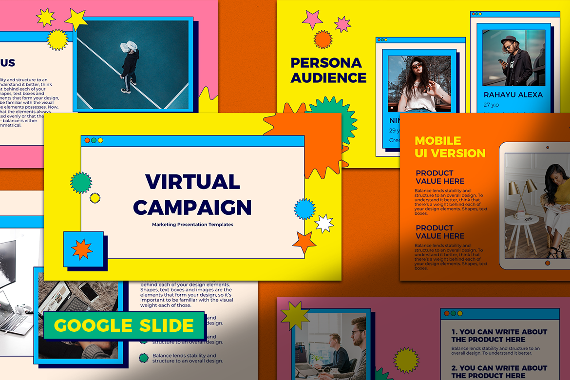Virtual Campaign Presentation Google Slides