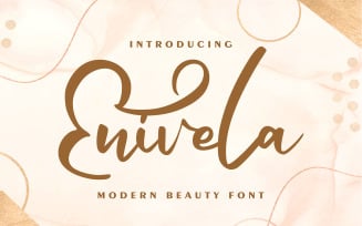 Enivela | Modern Beauty Font