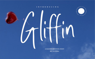 Gliffin | A Handwritten Font