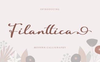Filanttica | Modern Calligraphy Font