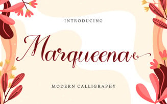 Marqueena | Modern Calligraphy Font